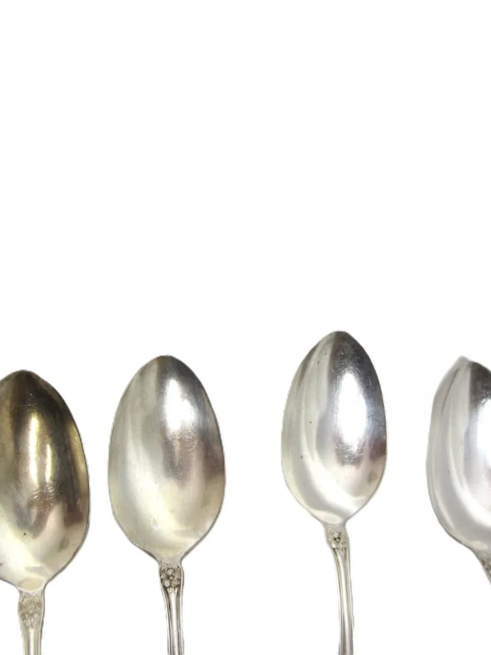 ARBUTUS International Wm Rogers & Son Silverplate Lot Set 4 Tablespoons 7 1/8